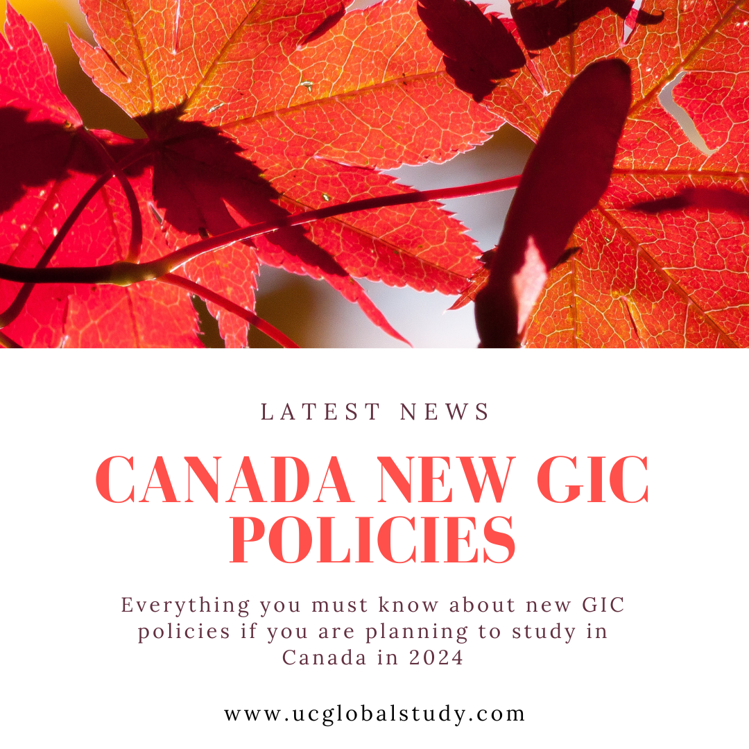 Everything you must know about new GIC policies if you are planning to study in Canada in 2024
